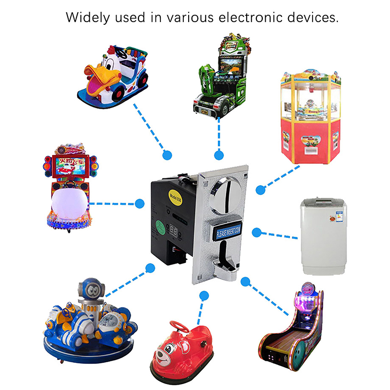 Arcade Ticket Machine - 1 قطعة 616 متعددة عملة فتحة
