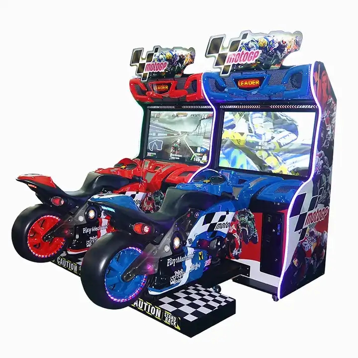 Racing Arcade Cabinet - جهاز ألعاب سباقات الموتو جي بي،