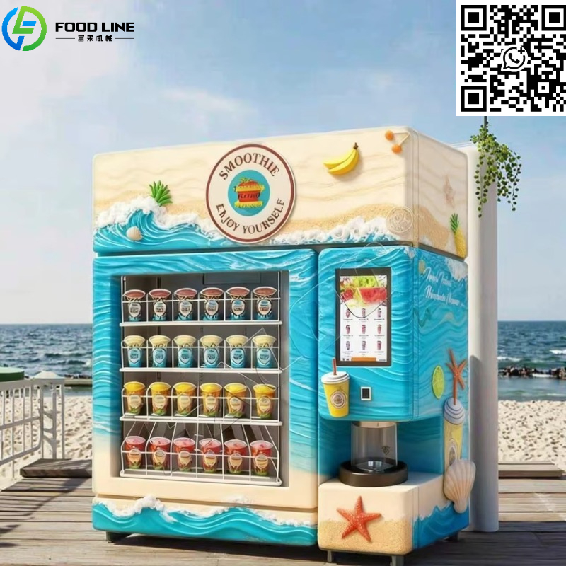 Commercial Vending Machine - آلة سلاش ثلجية مخصصة عالية السعة