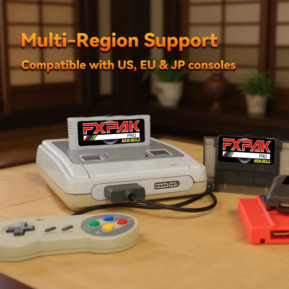 نسخة FXPAK Pro Rev.Z لـ SD2 Ga - مراجعة Arcade Z وسعره