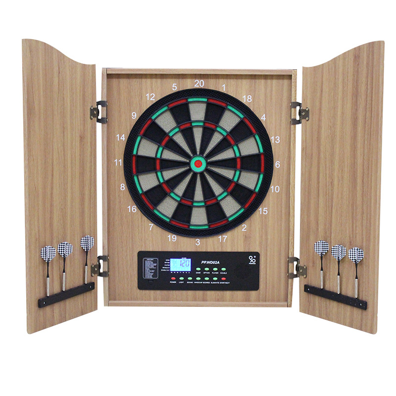 خزانة خشبية فاخرة للوحة السهام - مراجعة Electronic Dartboard Cabinet وسعره