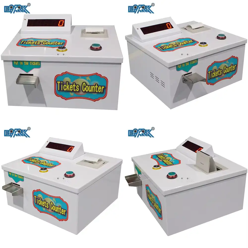 ماكينة ألعاب أركيد بيضاء أصلية - مراجعة Arcade Ticket Machine وسعره