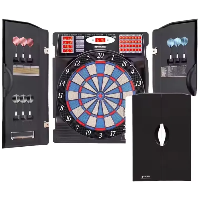 لوحة سهام تدريبية إلكترونية مز - مراجعة Electronic Dartboard Cabinet وسعره